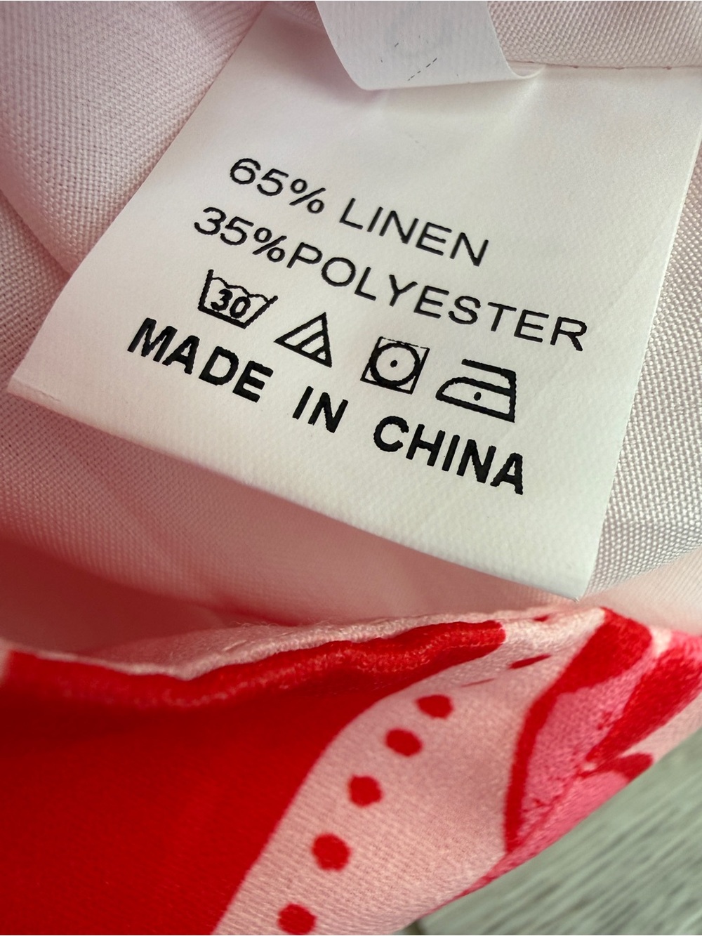 No Brand Printed Linen Blend lined with Pockets Skirt - Picture 3 of 7